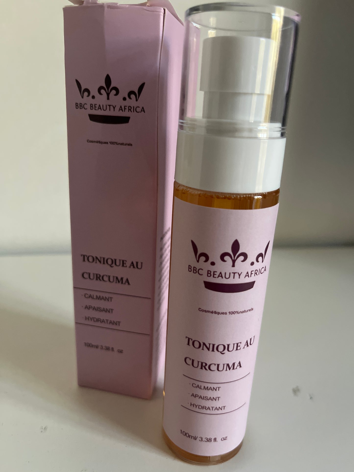 Lotion tonique au curcuma