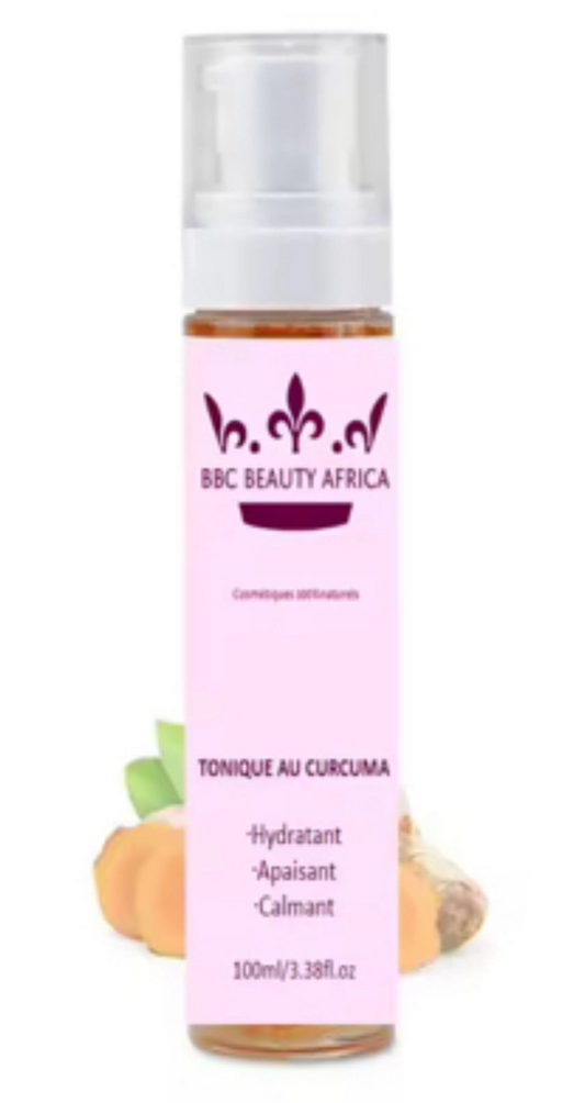 Lotion tonique au curcuma